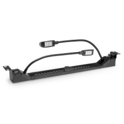 Adam Hall 87463 ULTRA C двойная RGB и белая LED подсветка на "гусиной шее" для стойки 19"