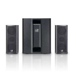 LD Systems DAVE 8 ROADIE Портативная активная акустическая система с 3-канальным микшером