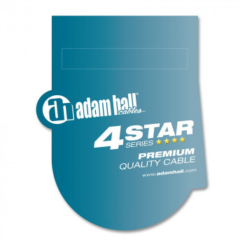 Adam Hall K4 S215 SS 0500 кабель акустический 2 x 1.5 мм² разъемы Speakon, 4-pin 5 м