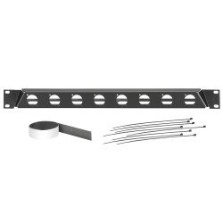Adam Hall 872230 Панель 19" 1U под 8 разъемов типа D