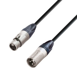 Adam Hall K5 MMF 1000 кабель микрофонный Neutrik XLR розетка -XLR штекер 10 м