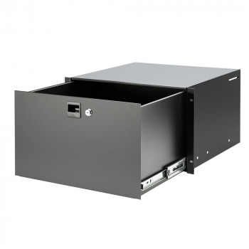 Adam Hall 87406 Выдвижной ящик 6U с замком для рэковой стойки 19"
