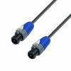 Adam Hall K5 S225 SS 1500 кабель акустический 2 x 2.5 мм² разъемы Neutrik Speakon 2-pin 15 м