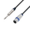 Adam Hall K5 S225 PX 0030 кабель акустический 2 x 2.5 мм²  Neutrik Speakon 4-pin - 6.3 мм Jack моно 0,3 м